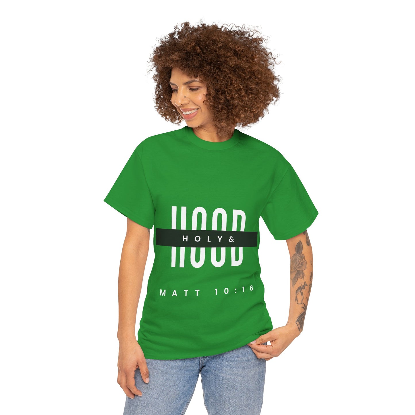 Holy & Hood -Unisex Heavy Cotton Tee