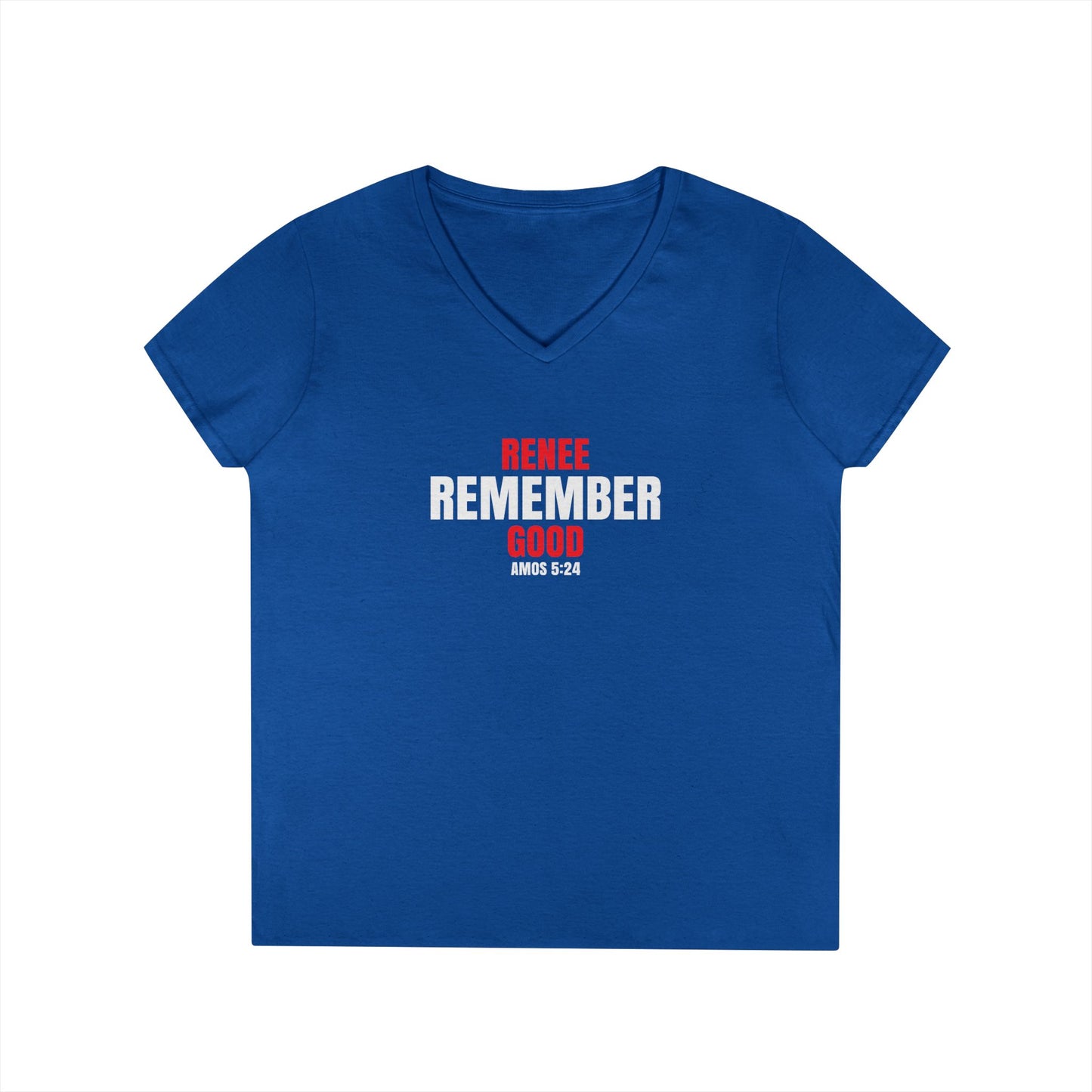 Remember Renee Good Ladies' V-Neck T-Shirt