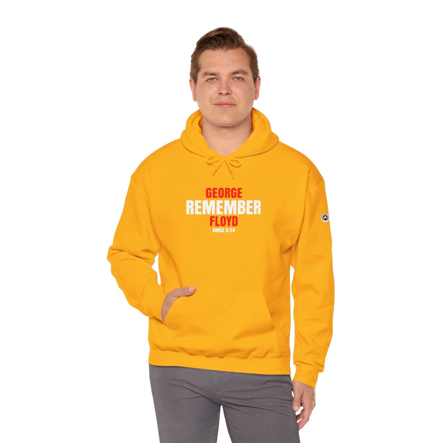 The Remember Series-George Floyd-Unisex Heavy Blend™ Hooded Sweatshirt