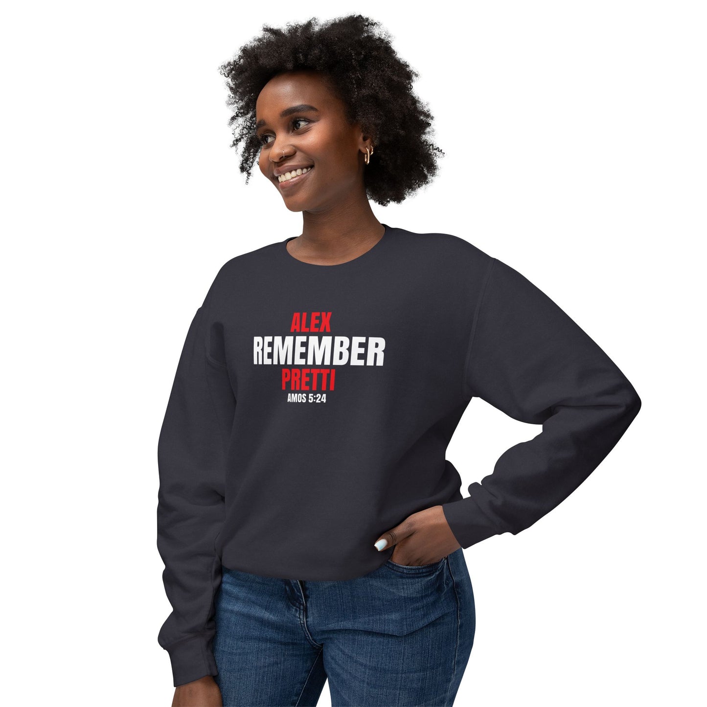 Remember Alex Pretti - 100% Cotton Sweatshirt