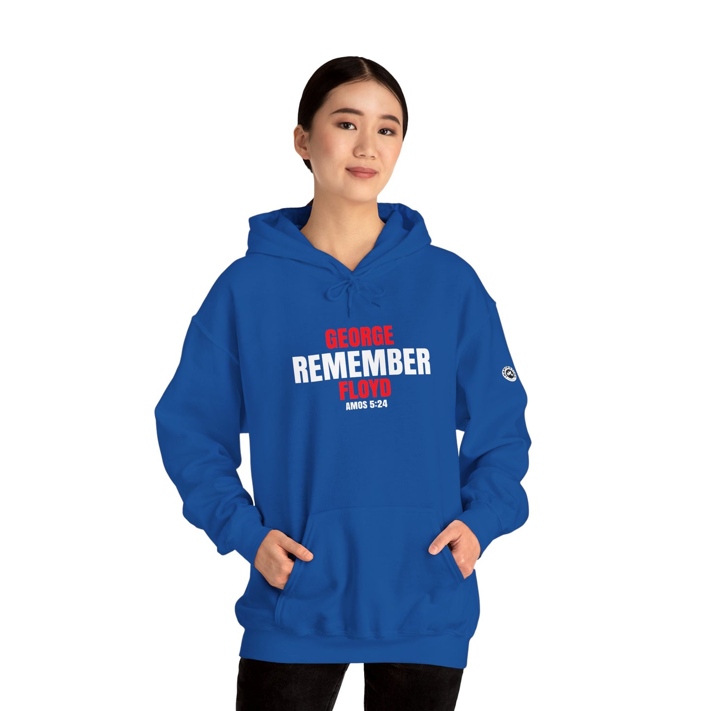The Remember Series-George Floyd-Unisex Heavy Blend™ Hooded Sweatshirt