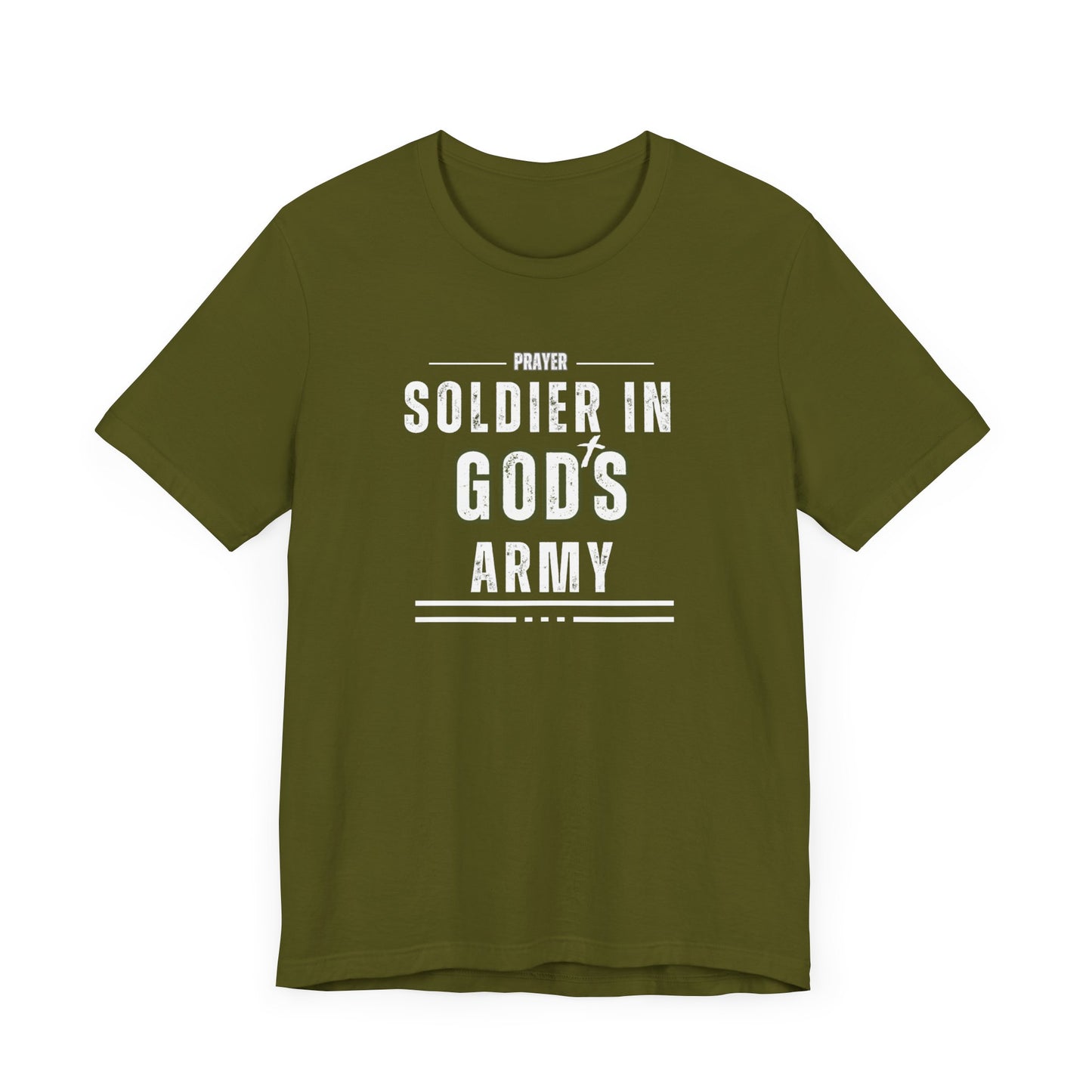 Prayer Soldier In God's Army - Unisex Jersey Short Sleeve Tee