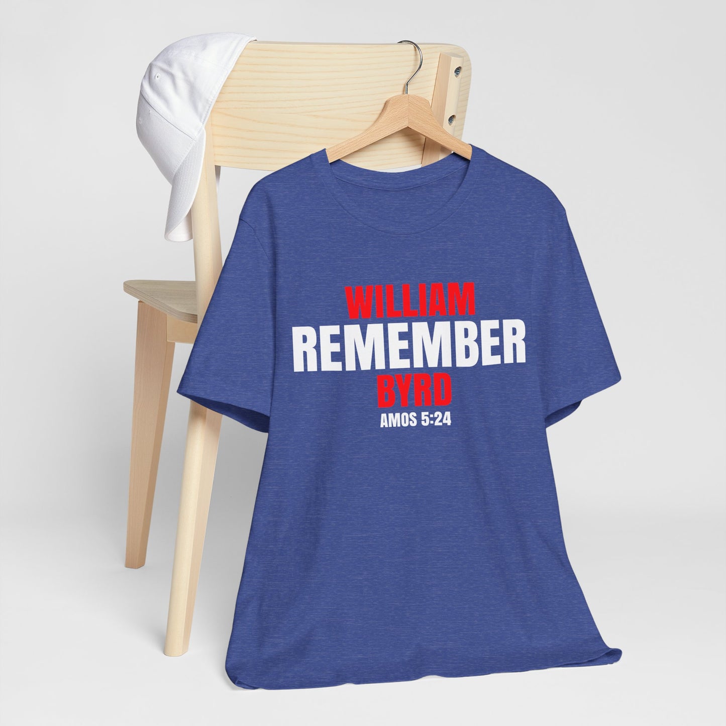 The Remember Series-William Byrd-Unisex Jersey Short Sleeve Tee