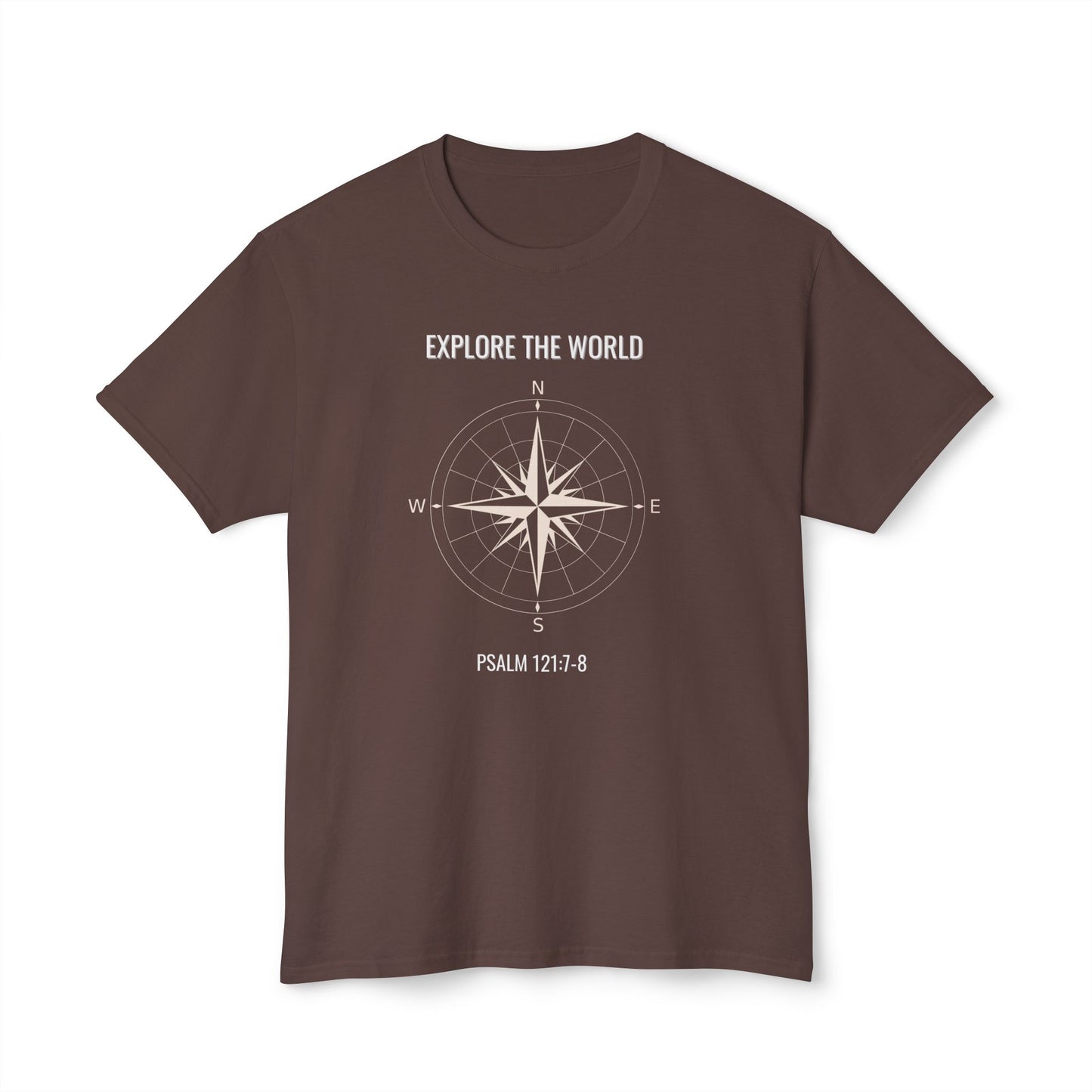 Explore The World Psalm 121:7-8Unisex HD Cotton™ T-shirt