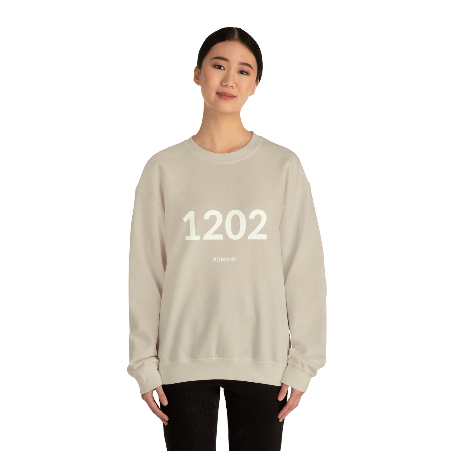 Romans 12 Unisex Heavy Blend™ Crewneck Sweatshirt