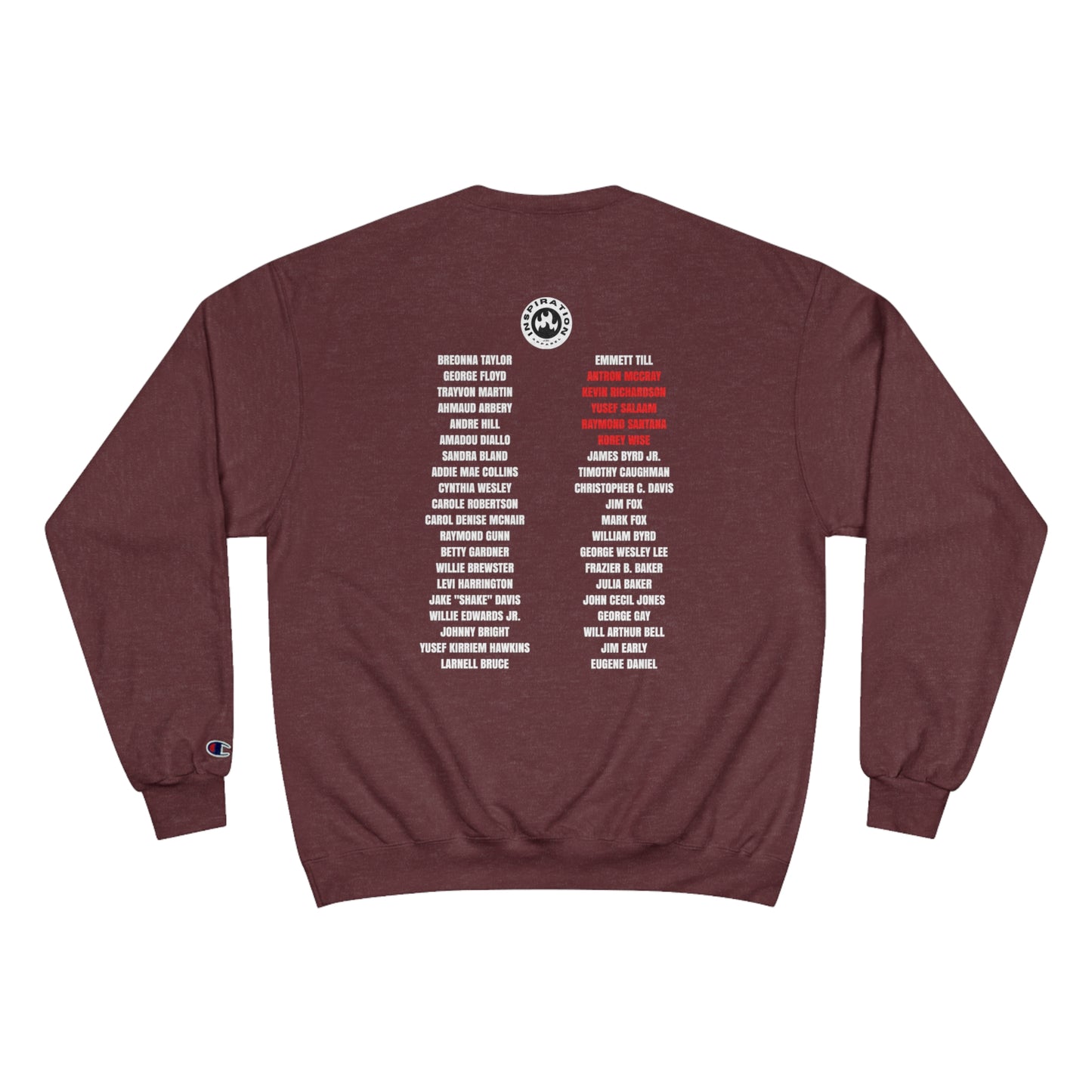 The Remember Series-The Central Park 5-Champion Sweatshirt