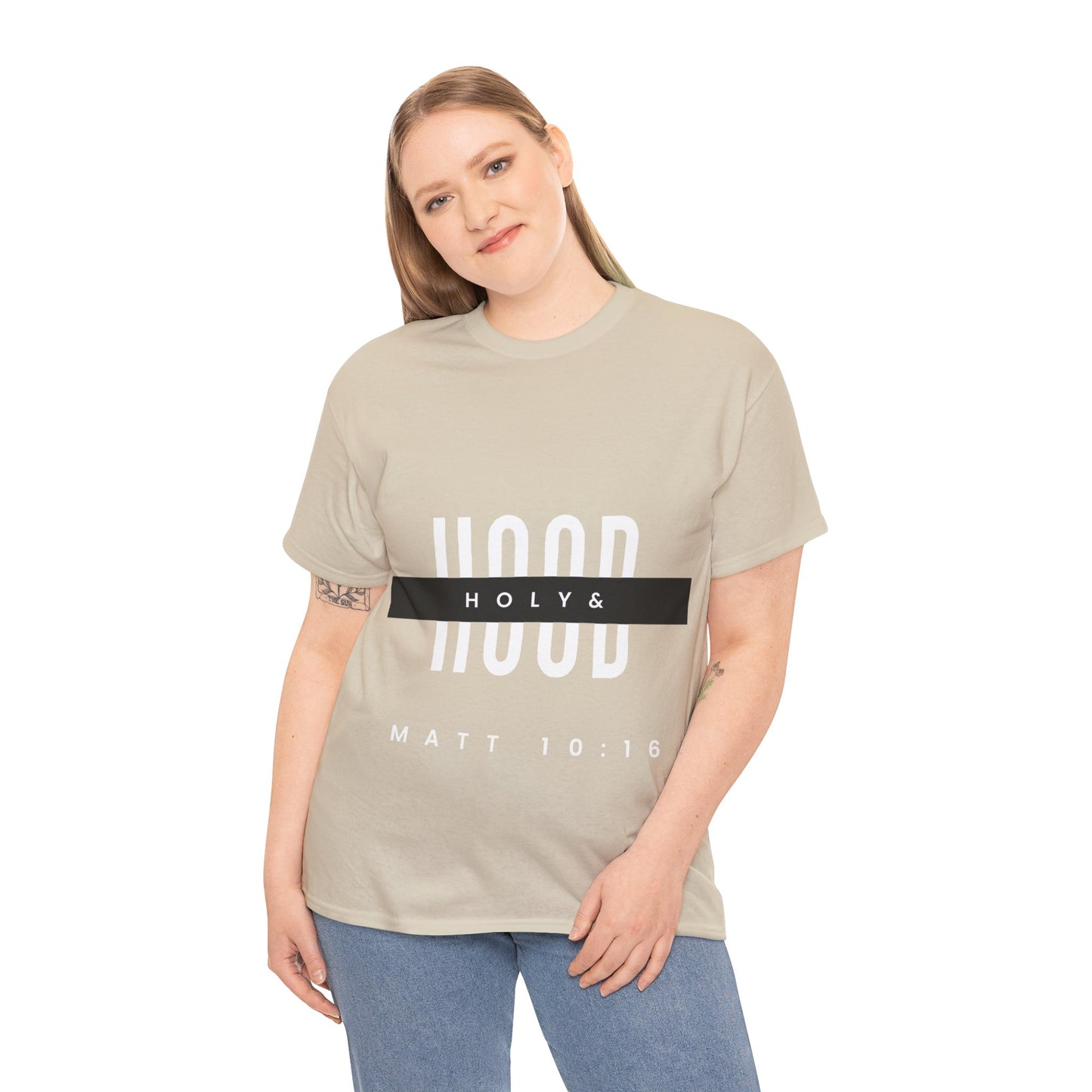 Holy & Hood -Unisex Heavy Cotton Tee