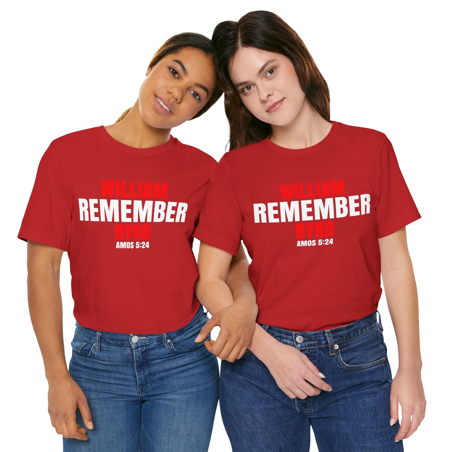 The Remember Series-William Byrd-Unisex Jersey Short Sleeve Tee