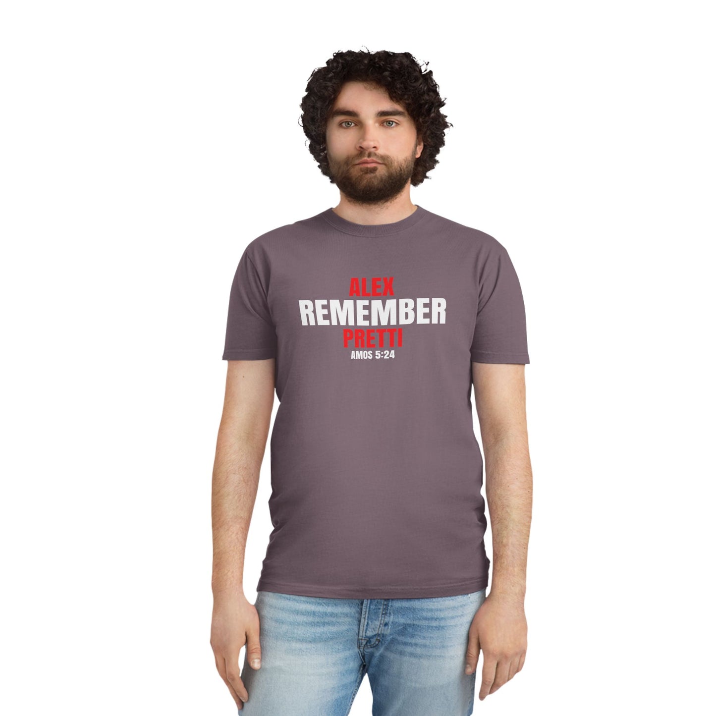 Remember Alex Pretti Memorial T‑Shirt - 100 % cotton