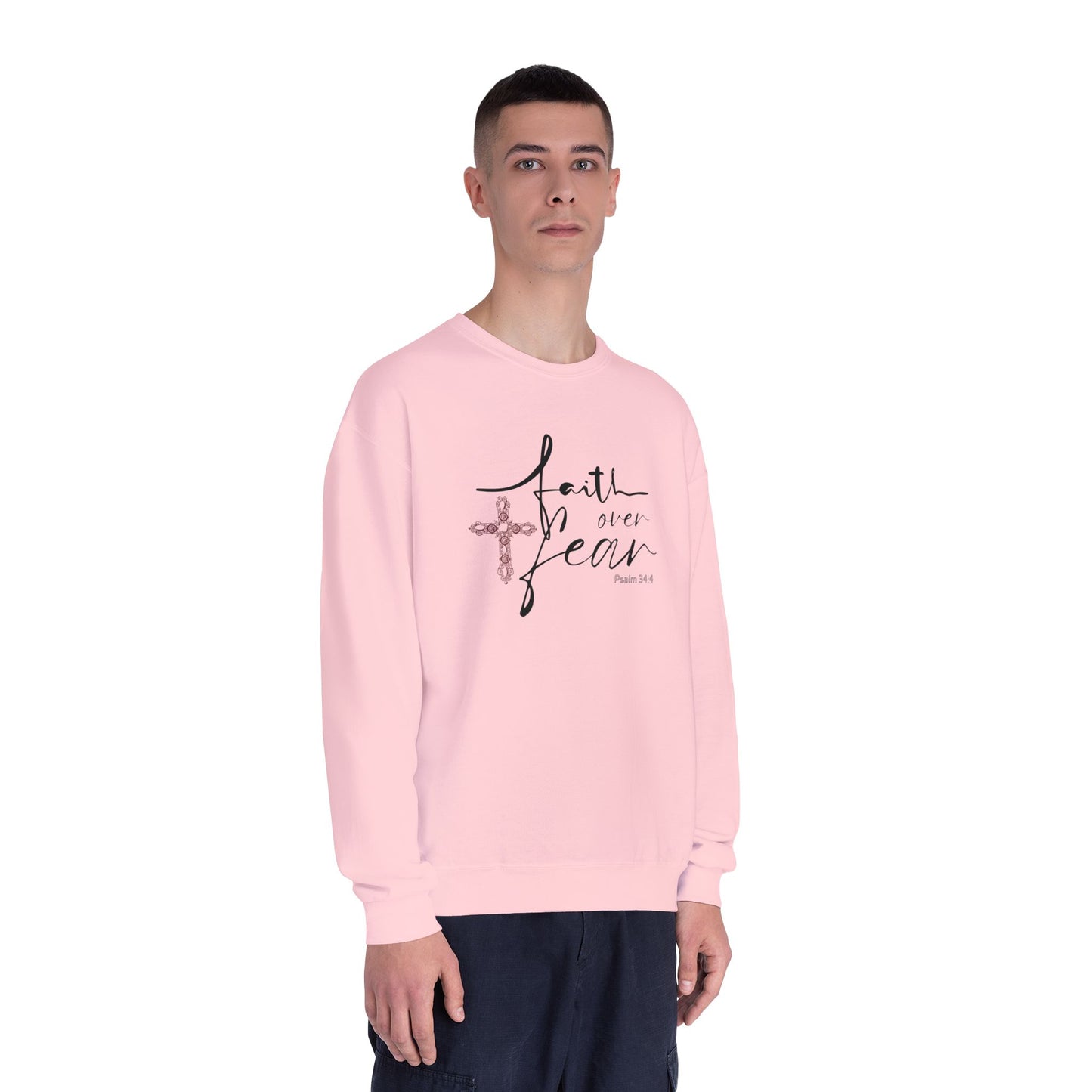 Faith Over Fear Pullover Sweatshirt