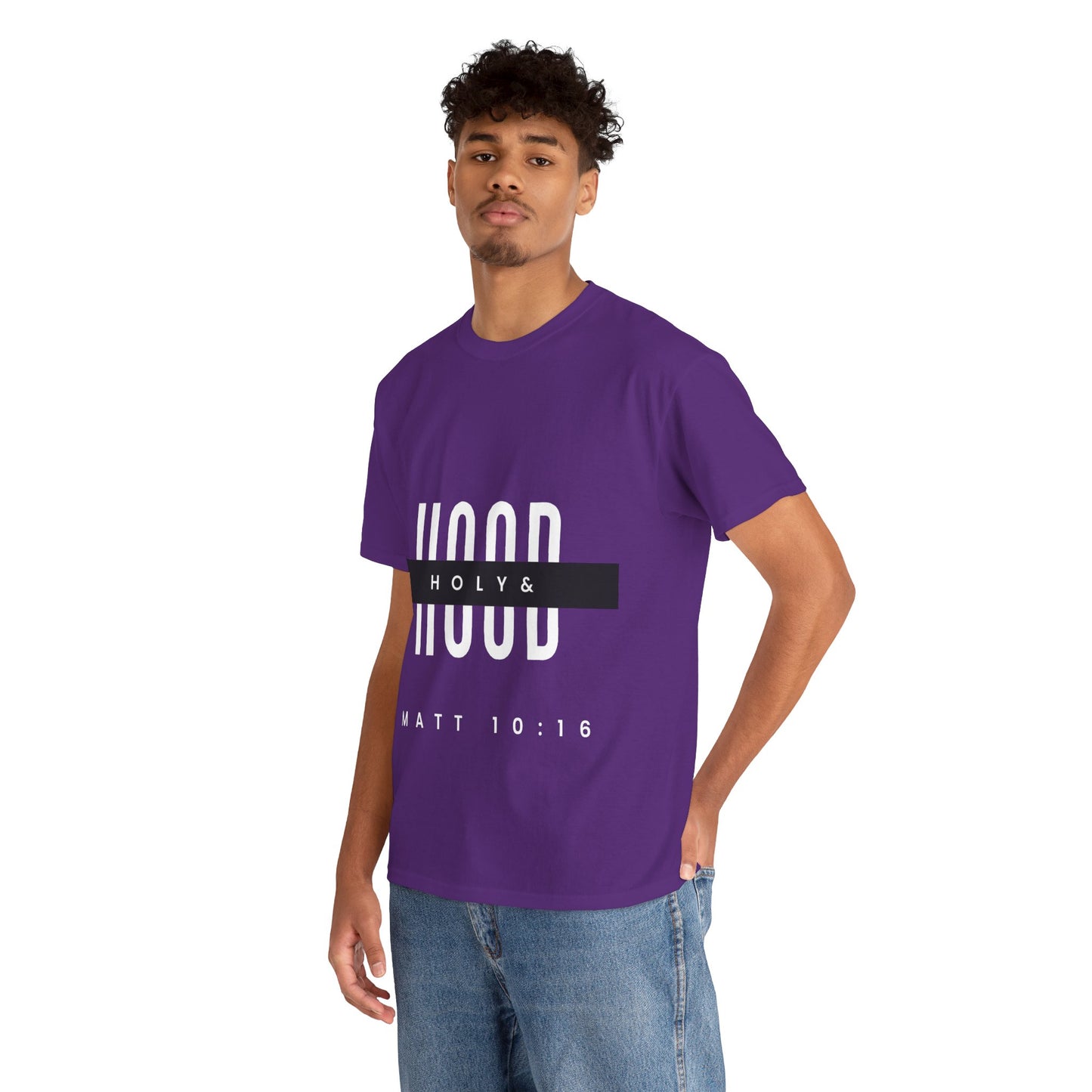 Holy & Hood -Unisex Heavy Cotton Tee