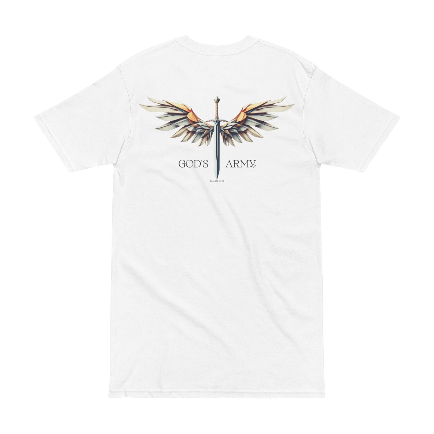 God's Army Isaiah 66:15  Men's Heavyweight Tee