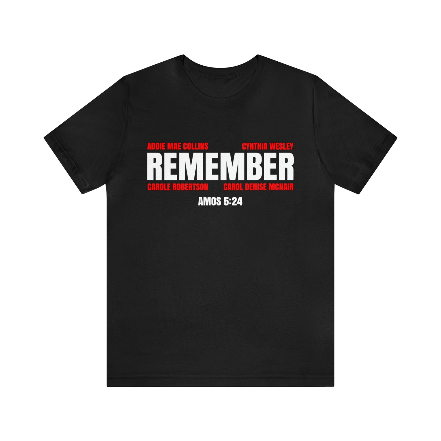 The Remember Series-16th Street Baptist Church Bombing-Unisex Jersey Short Sleeve Tee