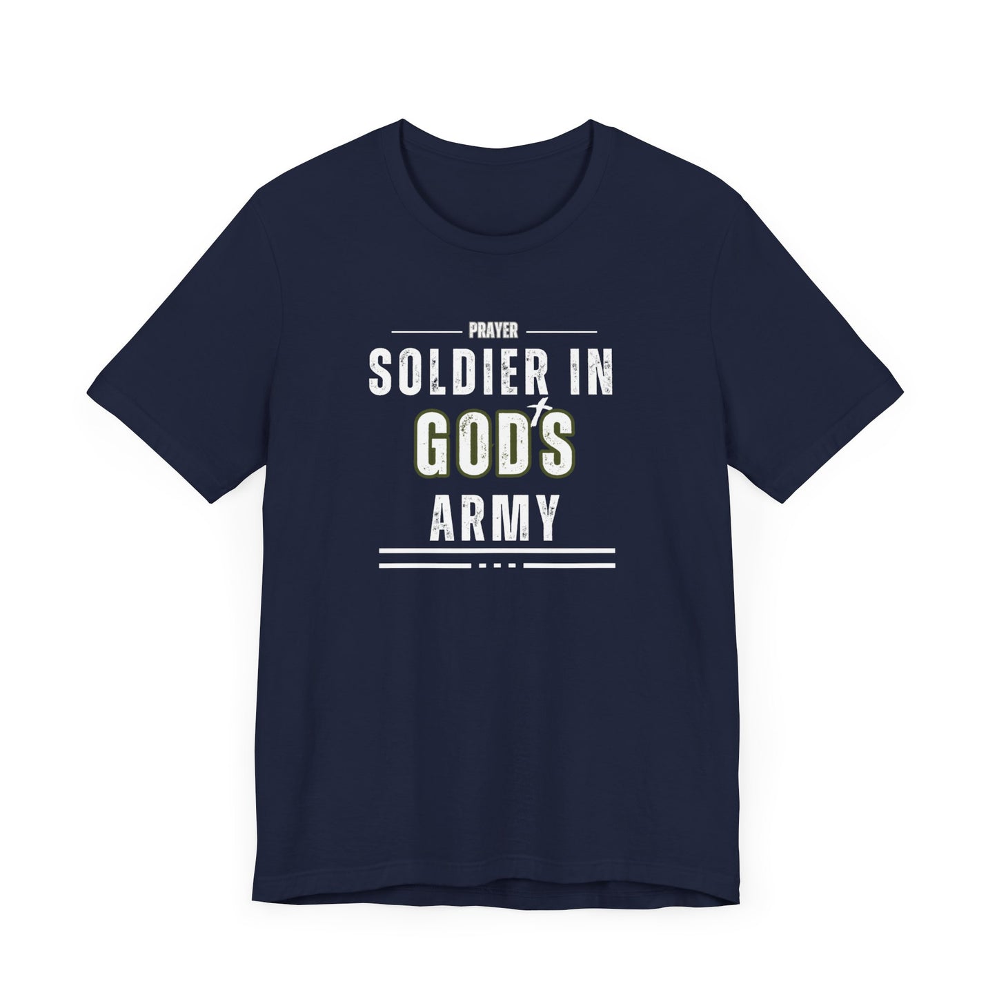Prayer Soldier In God's Army - Unisex Jersey Short Sleeve Tee