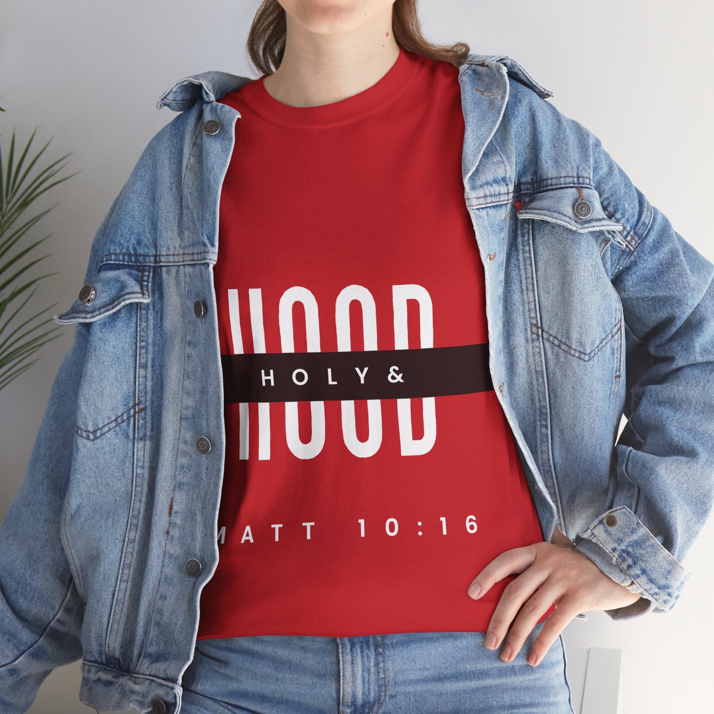 Holy & Hood -Unisex Heavy Cotton Tee