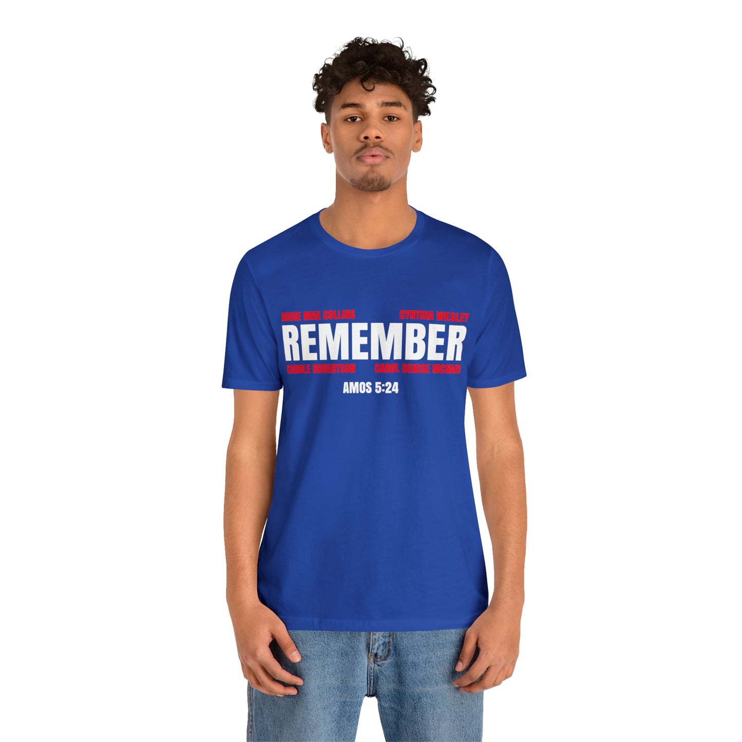 The Remember Series-16th Street Baptist Church Bombing-Unisex Jersey Short Sleeve Tee