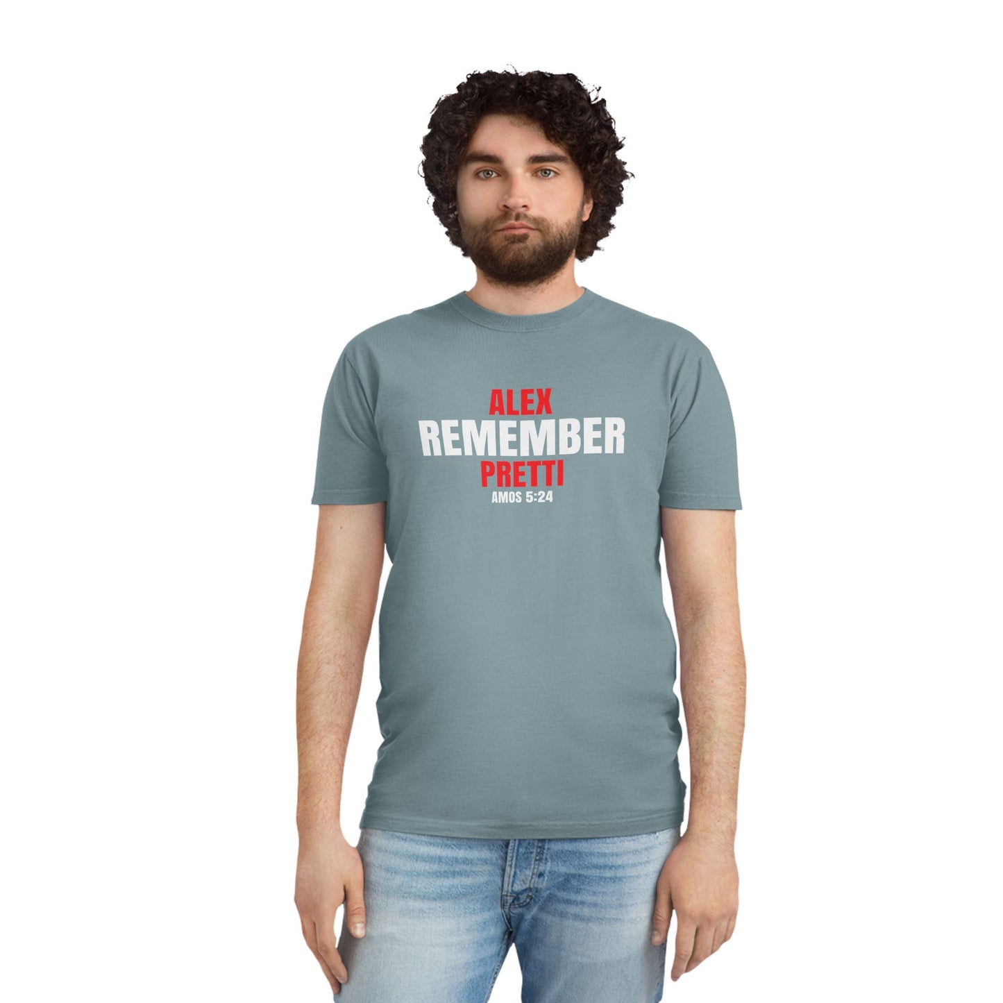 Remember Alex Pretti Memorial T‑Shirt - 100 % cotton
