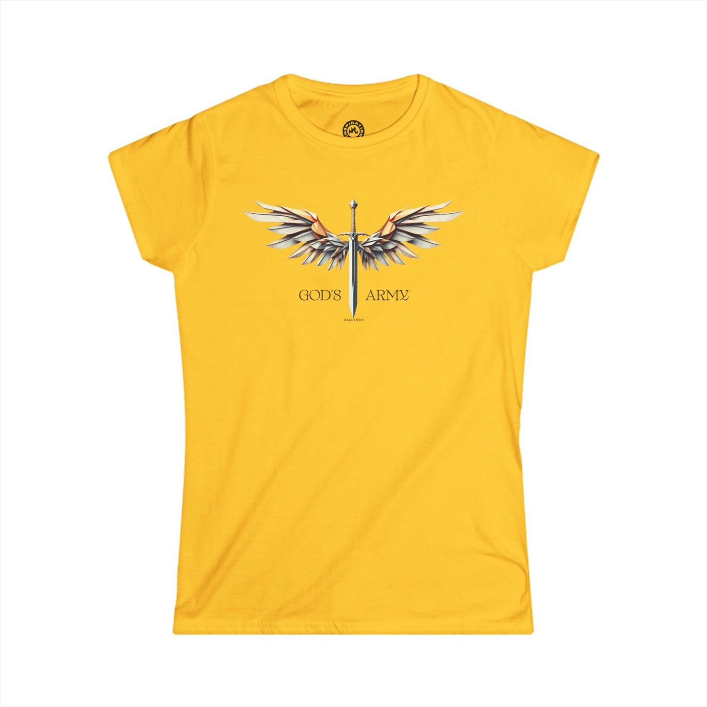 God's Army Isaiah 66:15  Women's Soft Style Tee