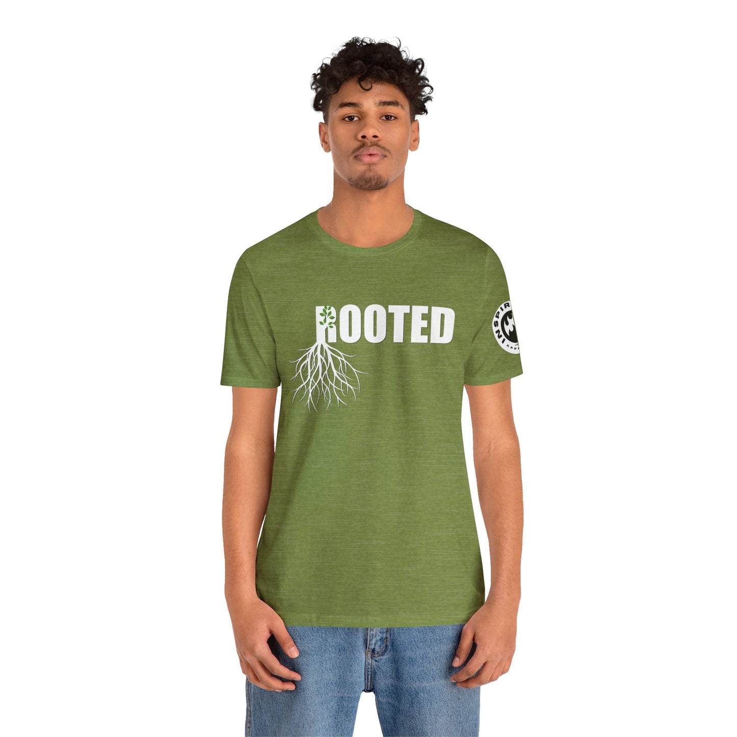 Colossians 2:7 Rooted - Unisex Jersey Short Sleeve Tee