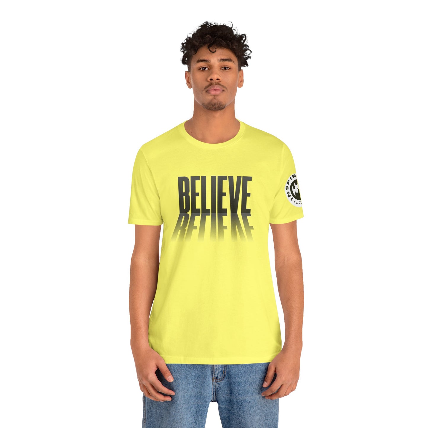 DREAM TEAM John 6:29 "Believe" Short Sleeve Tee