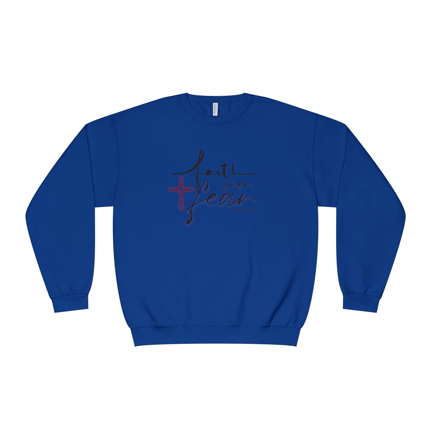 Faith Over Fear Pullover Sweatshirt
