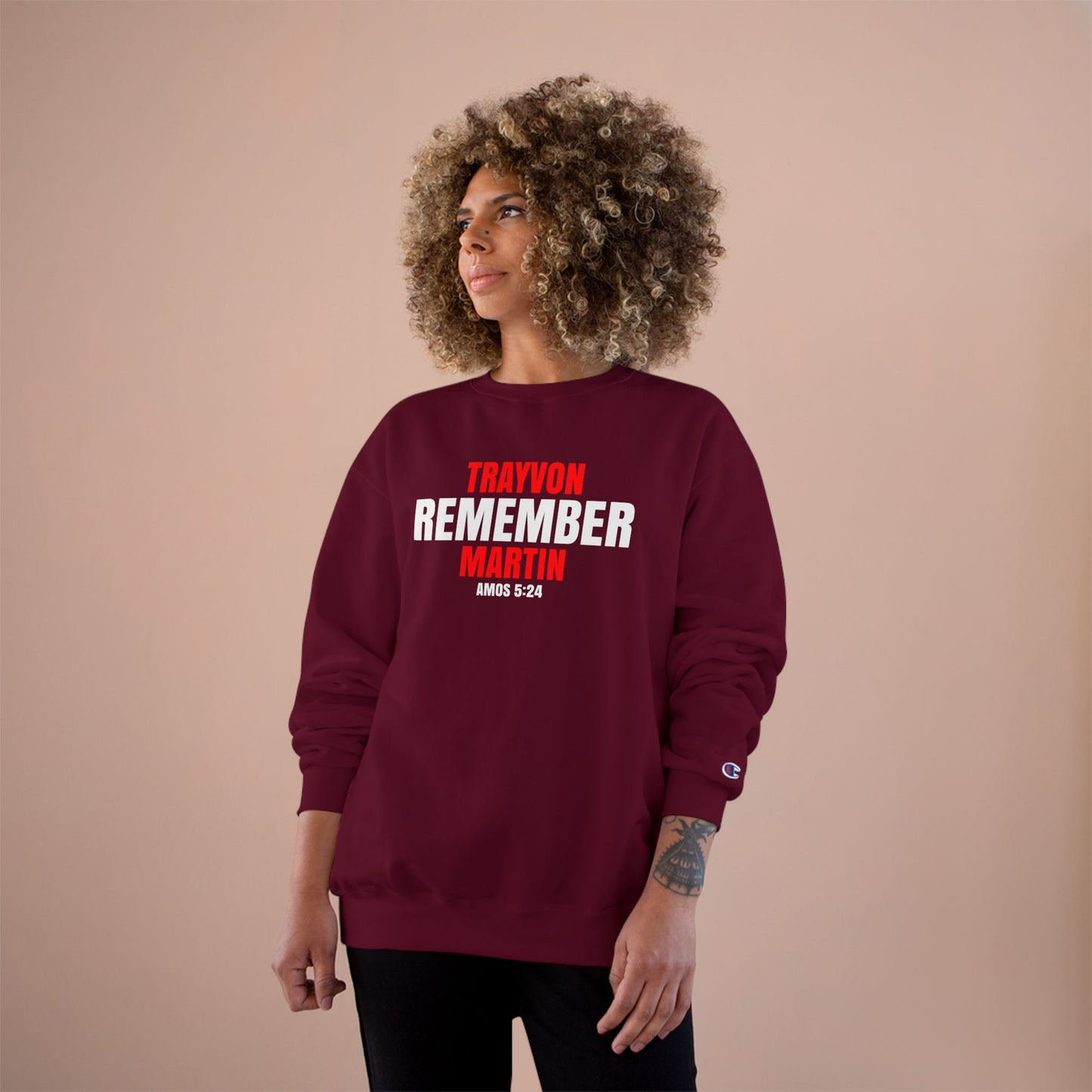 The Remember Series-Trayvon Martin-Champion Sweatshirt