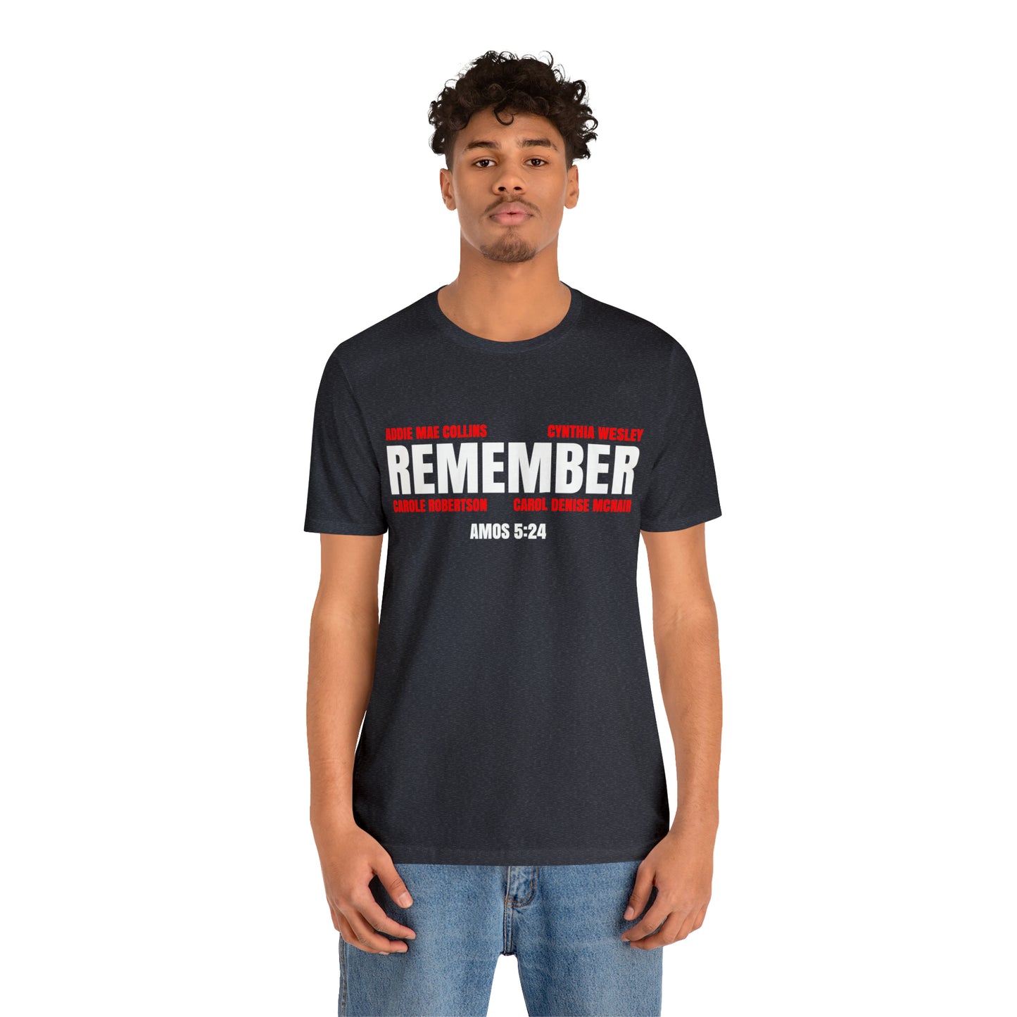 The Remember Series-16th Street Baptist Church Bombing-Unisex Jersey Short Sleeve Tee