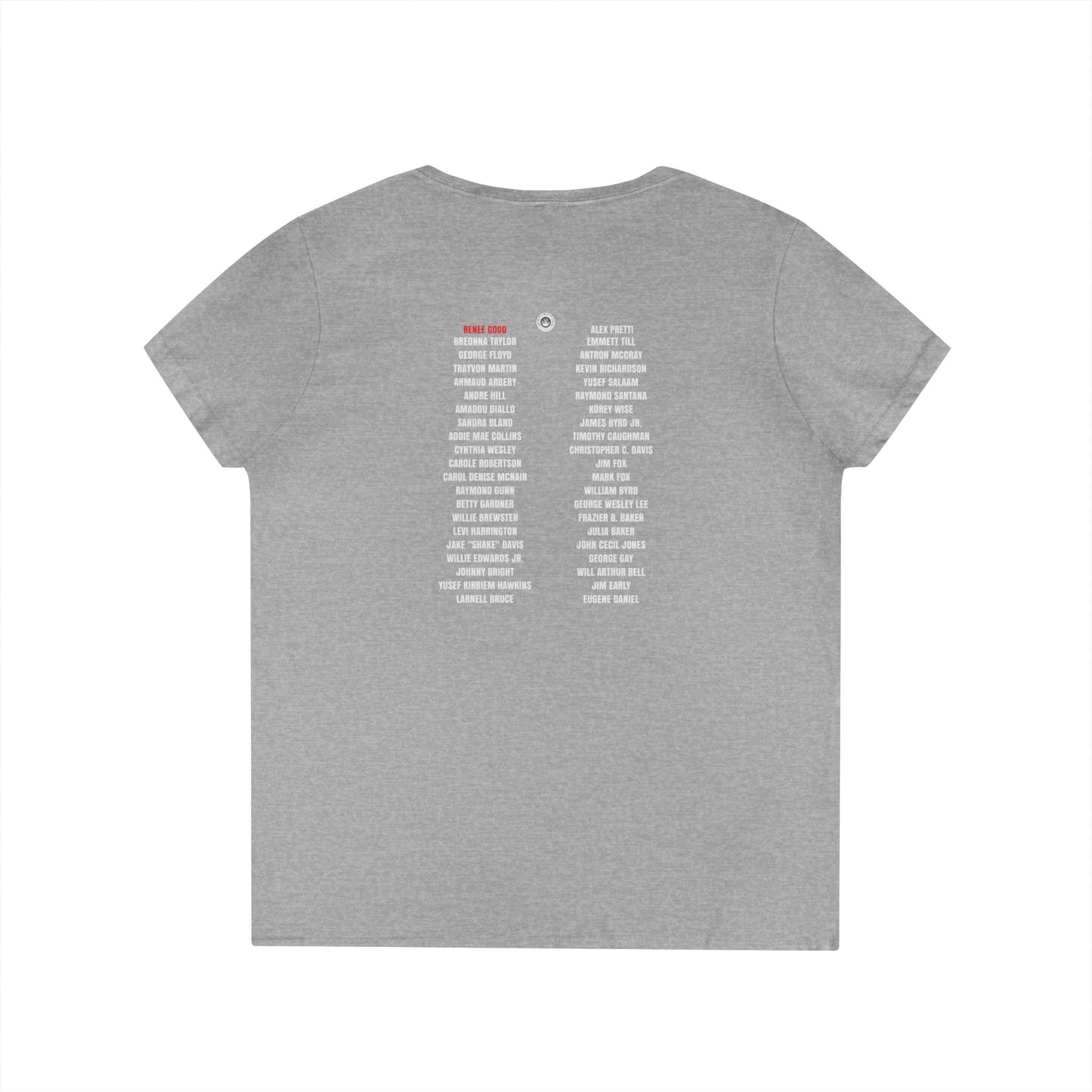 Remember Renee Good Ladies' V-Neck T-Shirt