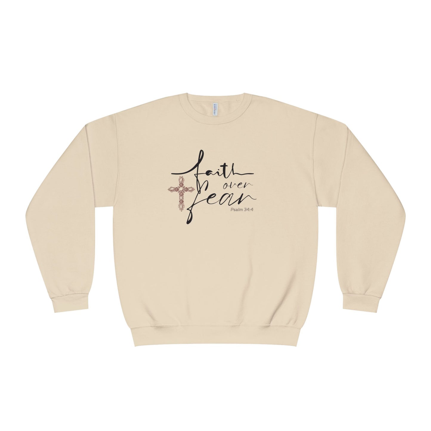 Faith Over Fear Pullover Sweatshirt