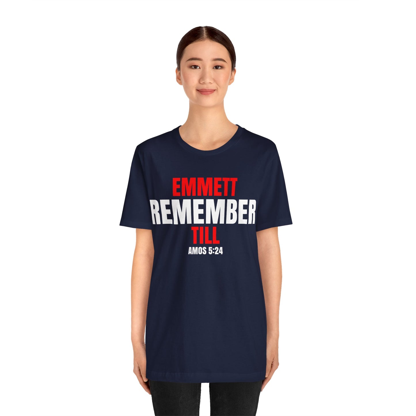 The Remember Series-Emmett Till-Unisex Jersey Short Sleeve Tee