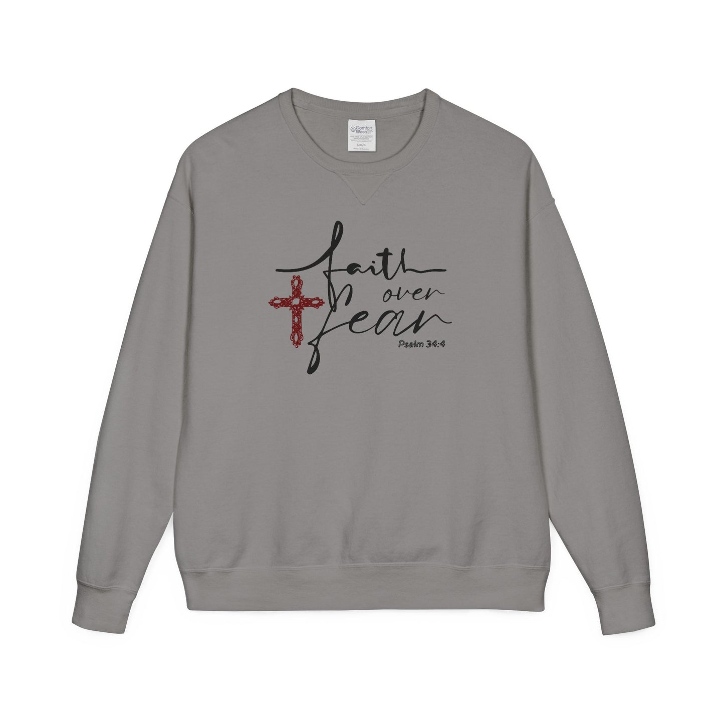 Faith Over Fear Crewneck Sweatshirt