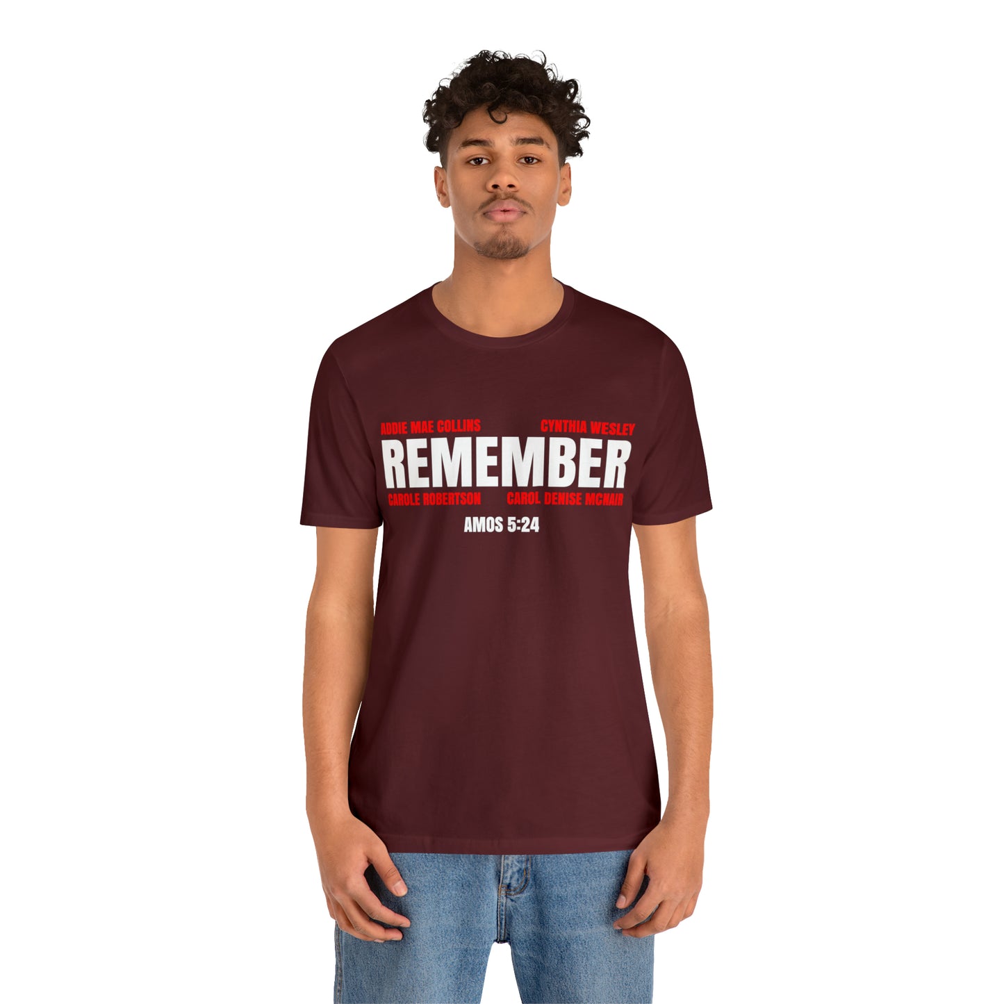 The Remember Series-16th Street Baptist Church Bombing-Unisex Jersey Short Sleeve Tee