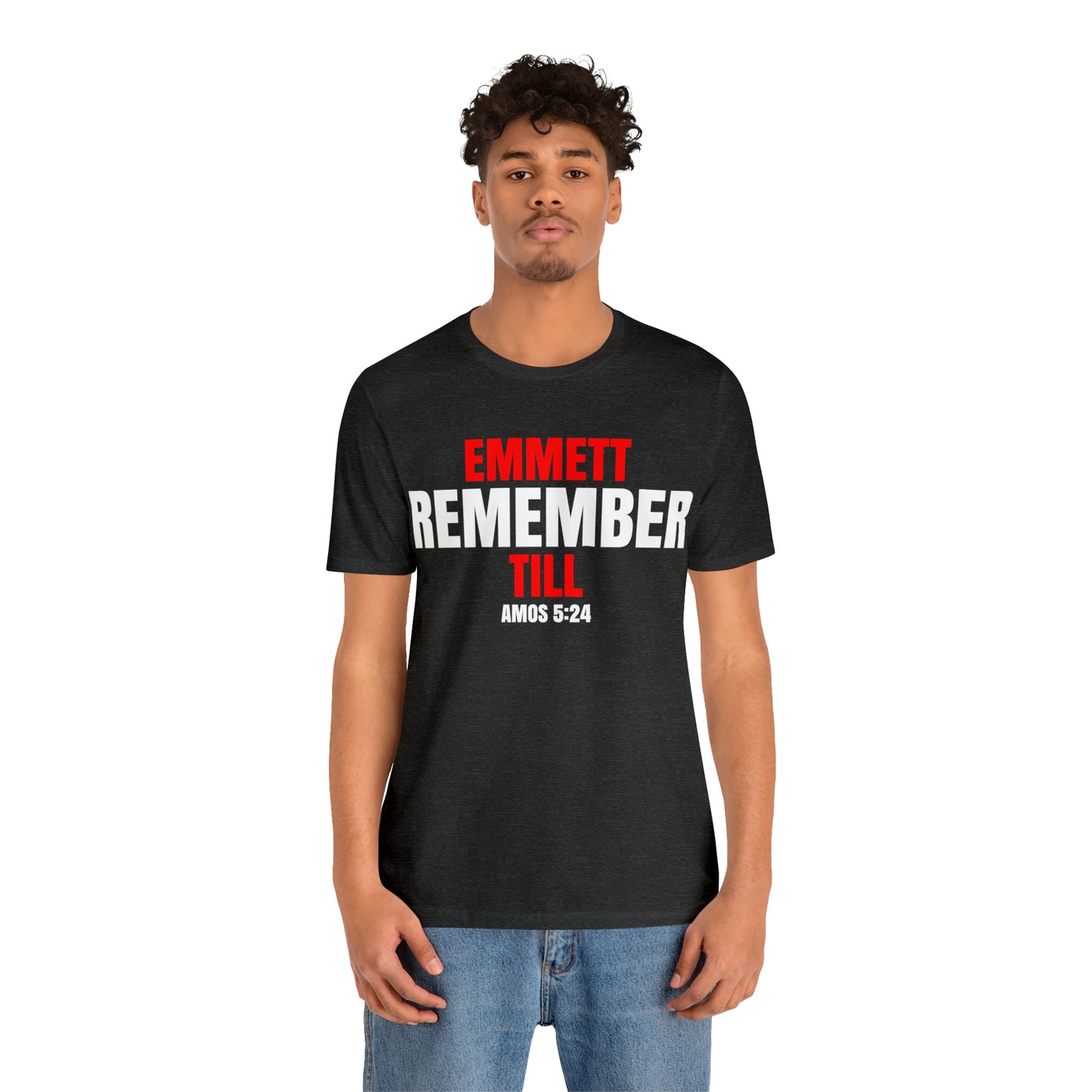 The Remember Series-Emmett Till-Unisex Jersey Short Sleeve Tee