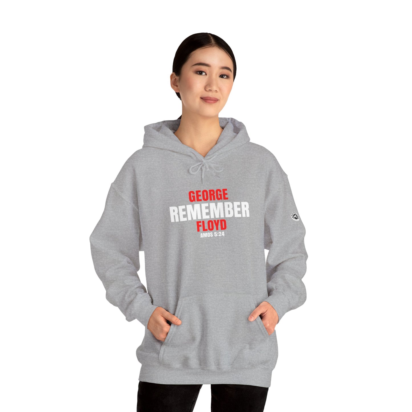 The Remember Series-George Floyd-Unisex Heavy Blend™ Hooded Sweatshirt
