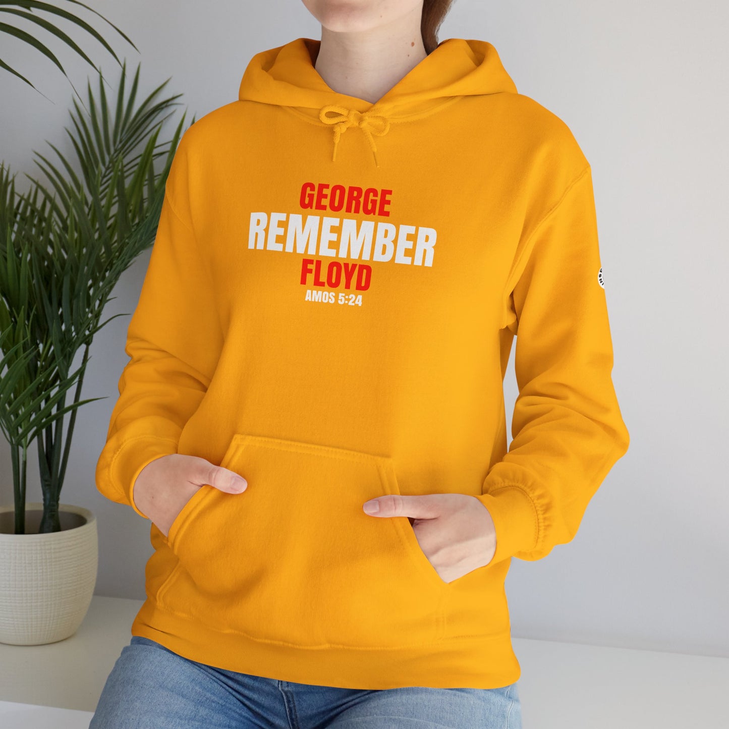 The Remember Series-George Floyd-Unisex Heavy Blend™ Hooded Sweatshirt