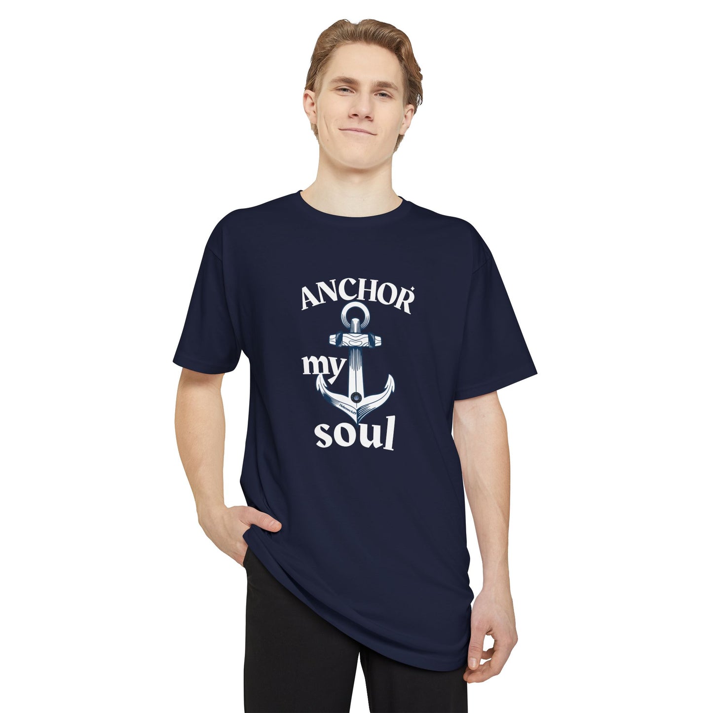 Anchor My Soul Hebrews 6:19 T-Shirt | Relaxed Fit
