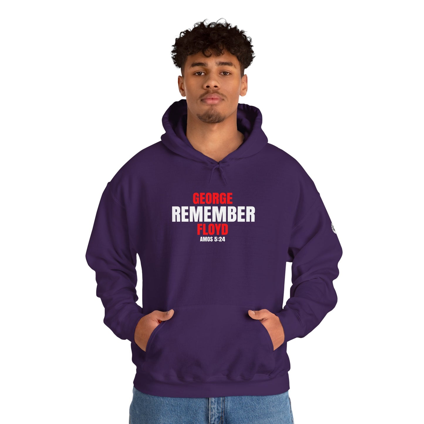 The Remember Series-George Floyd-Unisex Heavy Blend™ Hooded Sweatshirt