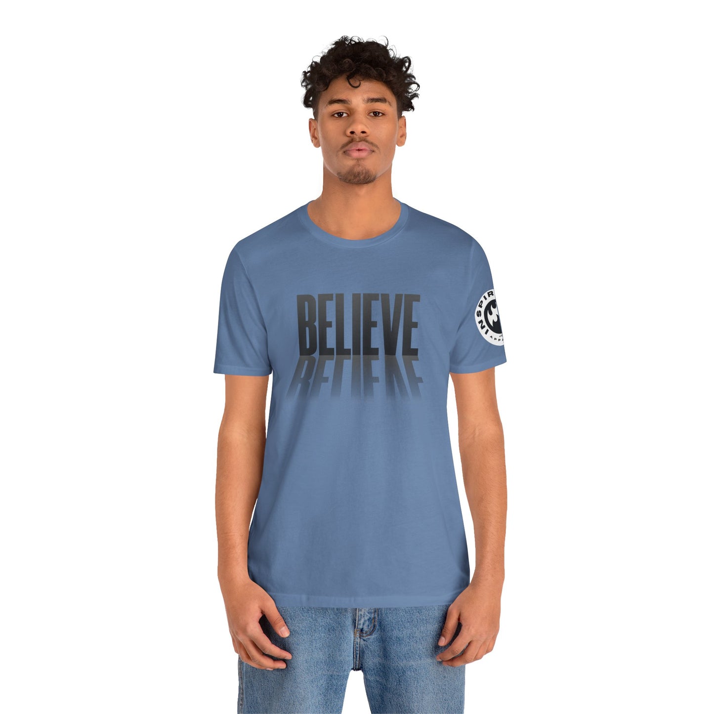 DREAM TEAM John 6:29 "Believe" Short Sleeve Tee