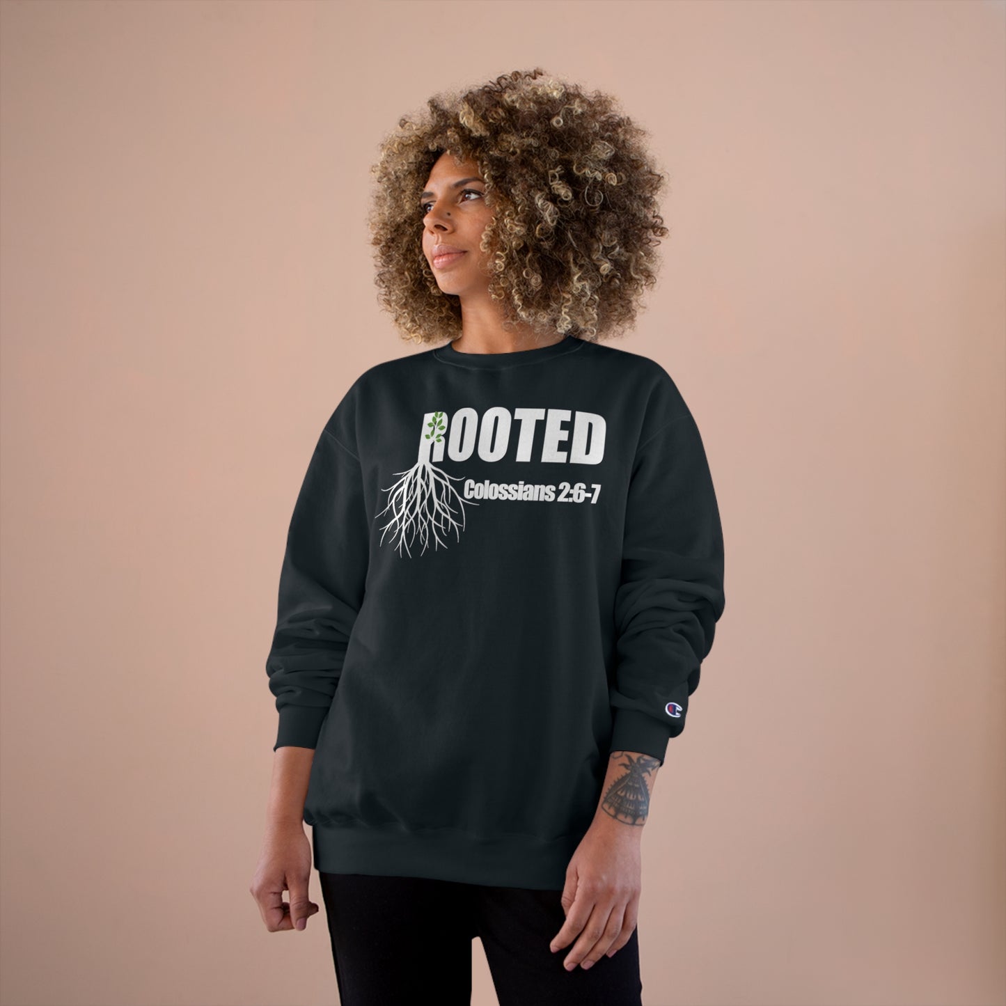 Colossians 2:7 Rooted Sweatshirt