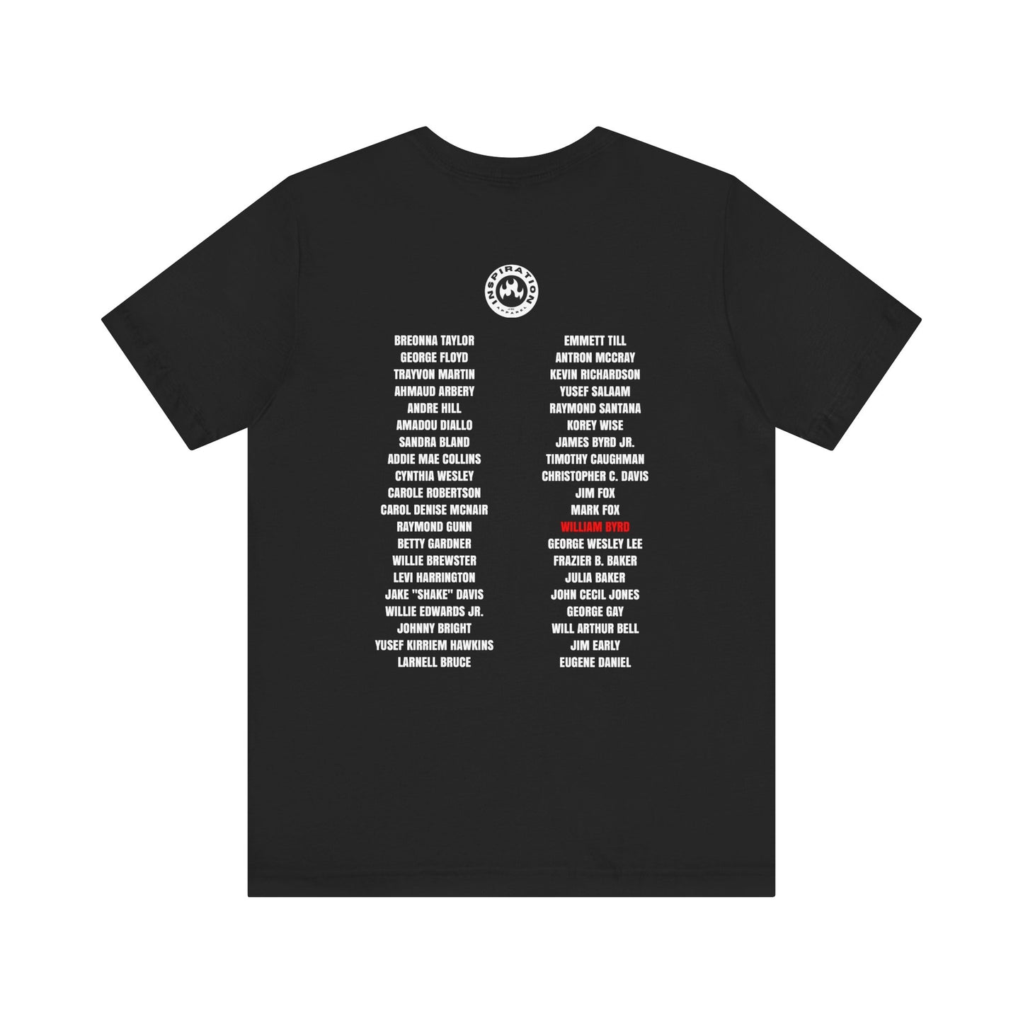 The Remember Series-William Byrd-Unisex Jersey Short Sleeve Tee