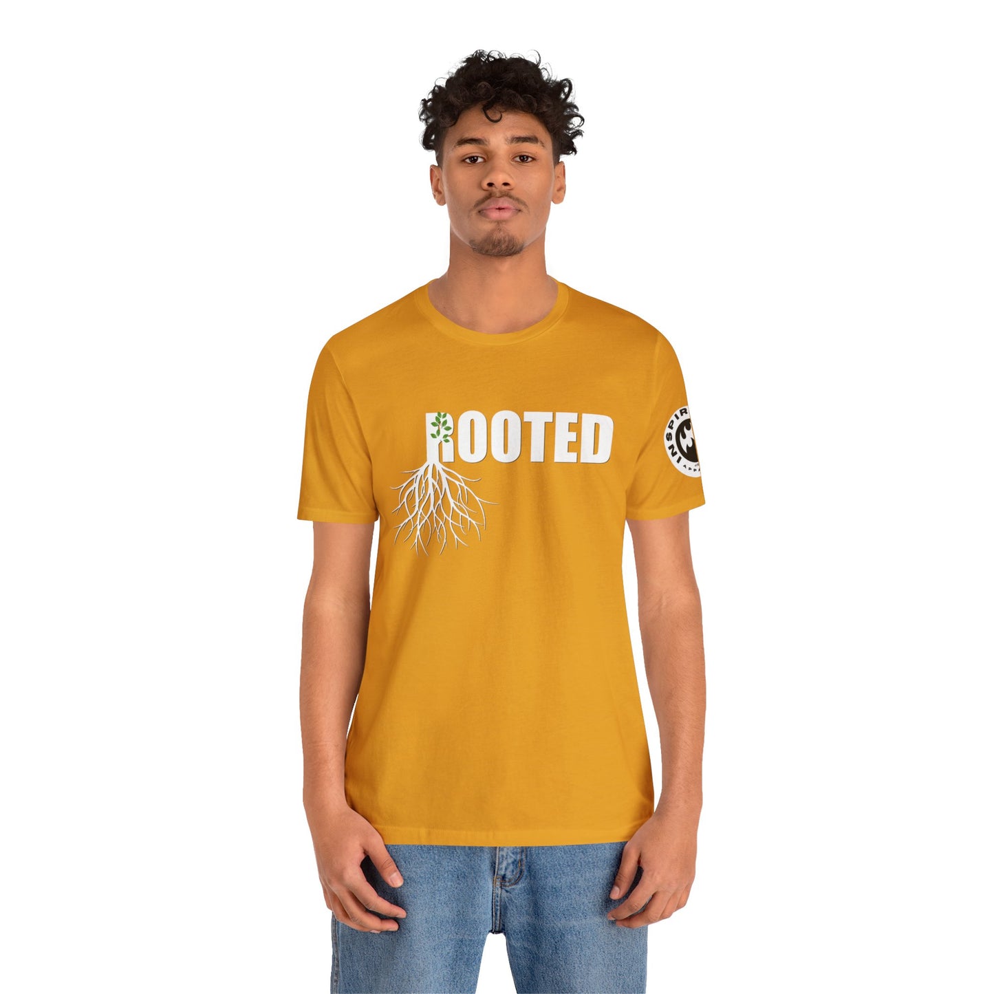 Colossians 2:7 Rooted - Unisex Jersey Short Sleeve Tee