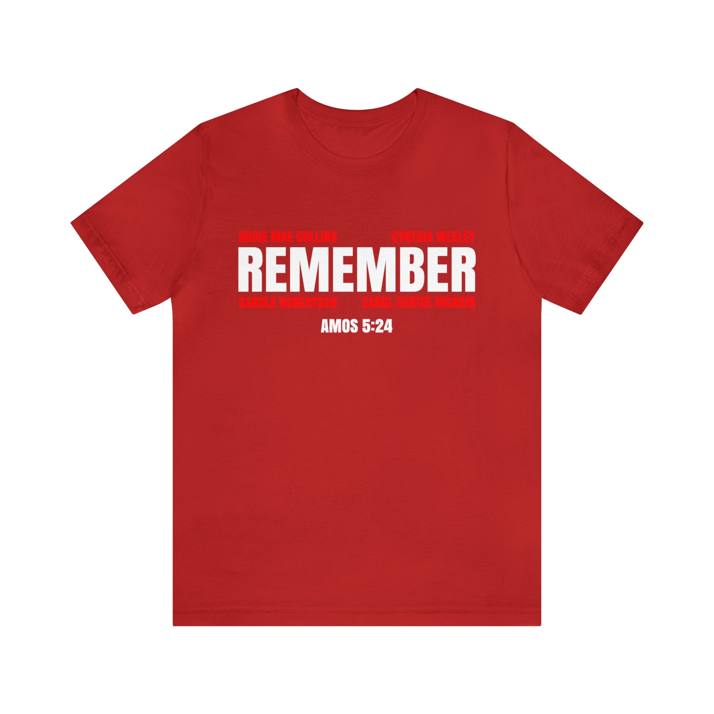 The Remember Series-16th Street Baptist Church Bombing-Unisex Jersey Short Sleeve Tee