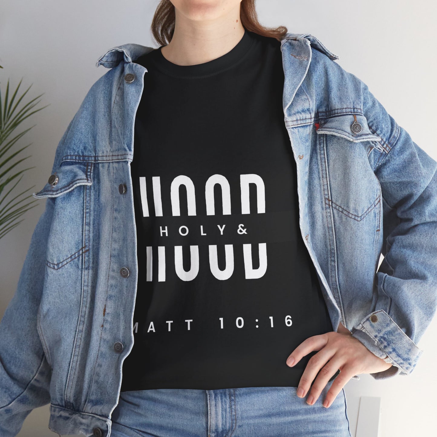 Holy & Hood -Unisex Heavy Cotton Tee