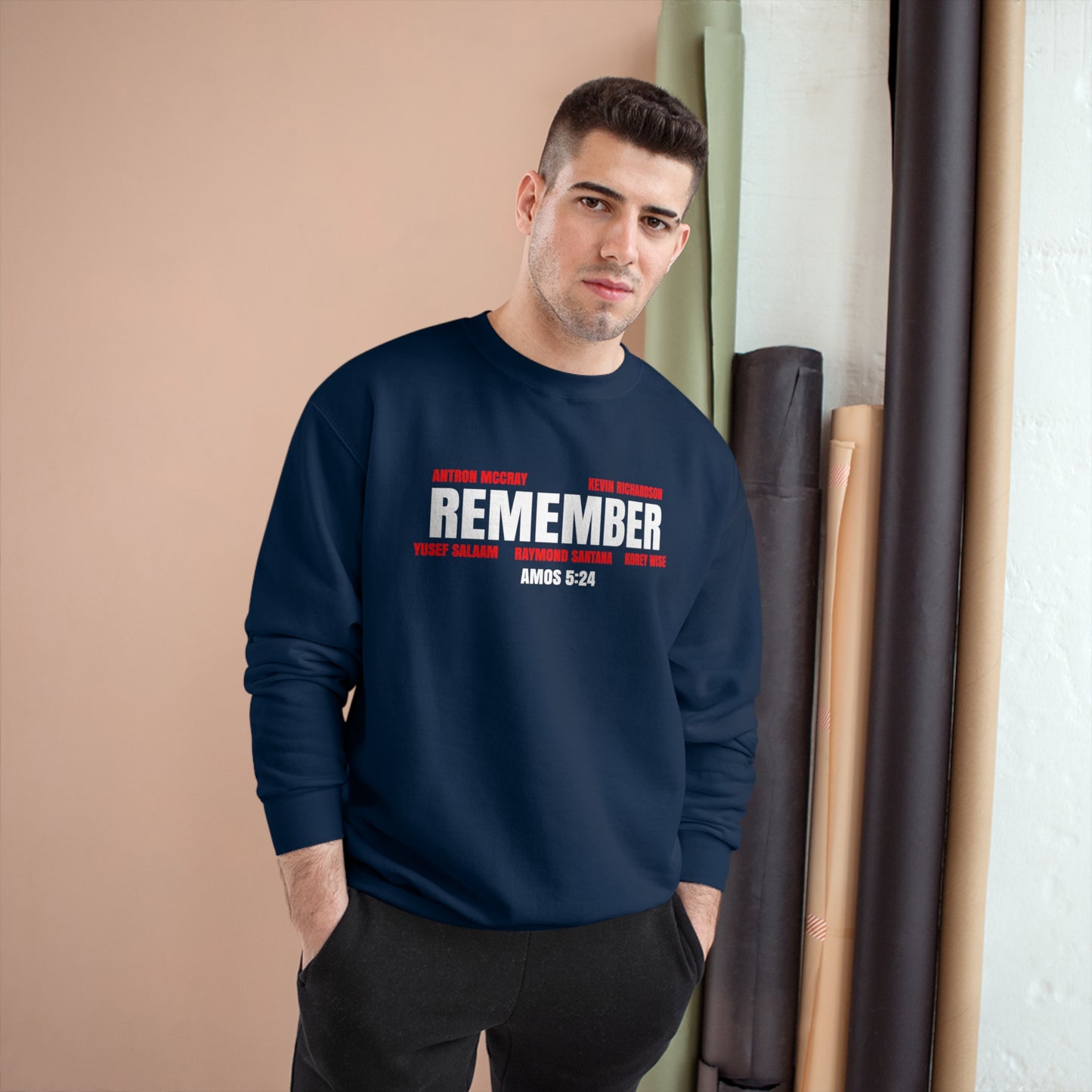 The Remember Series-The Central Park 5-Champion Sweatshirt