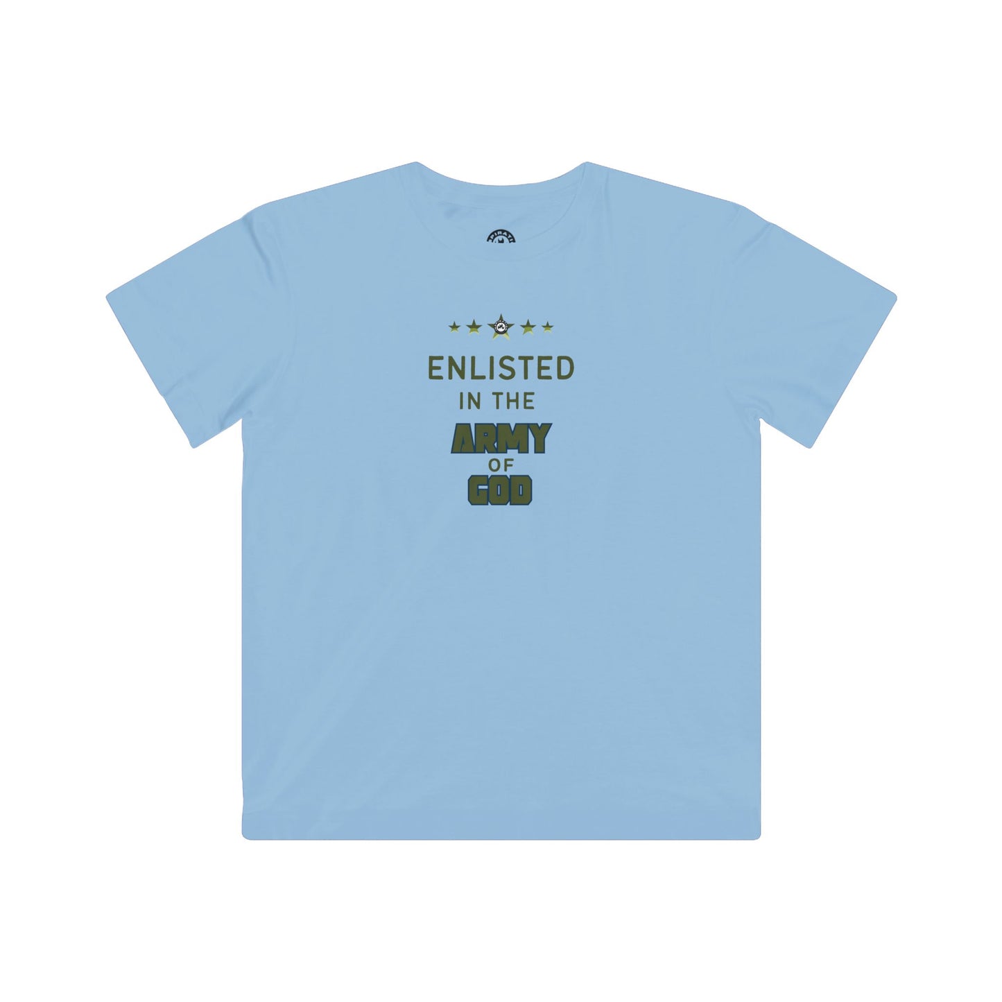 Enlisted In The Army of God Kids Tee