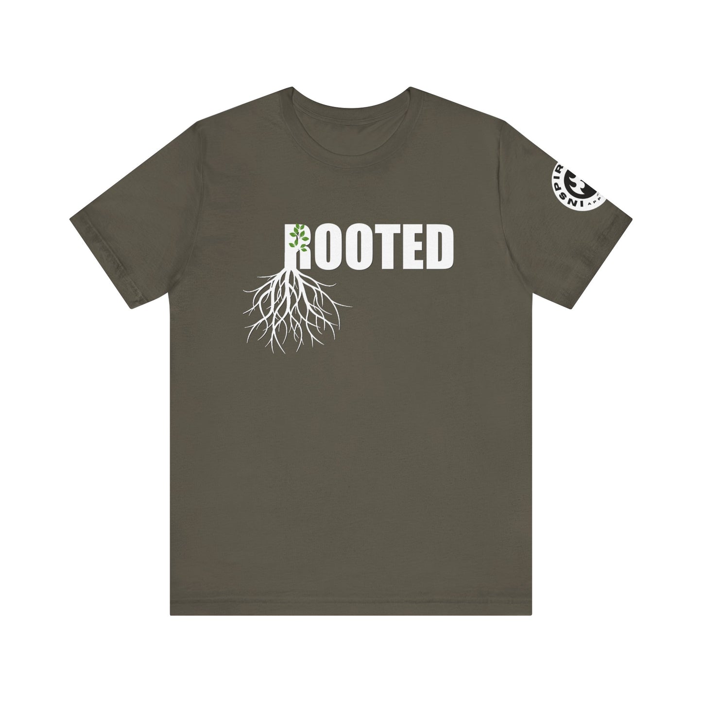 Colossians 2:7 Rooted - Unisex Jersey Short Sleeve Tee