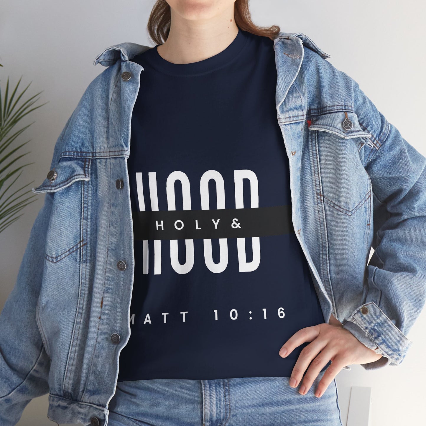 Holy & Hood -Unisex Heavy Cotton Tee