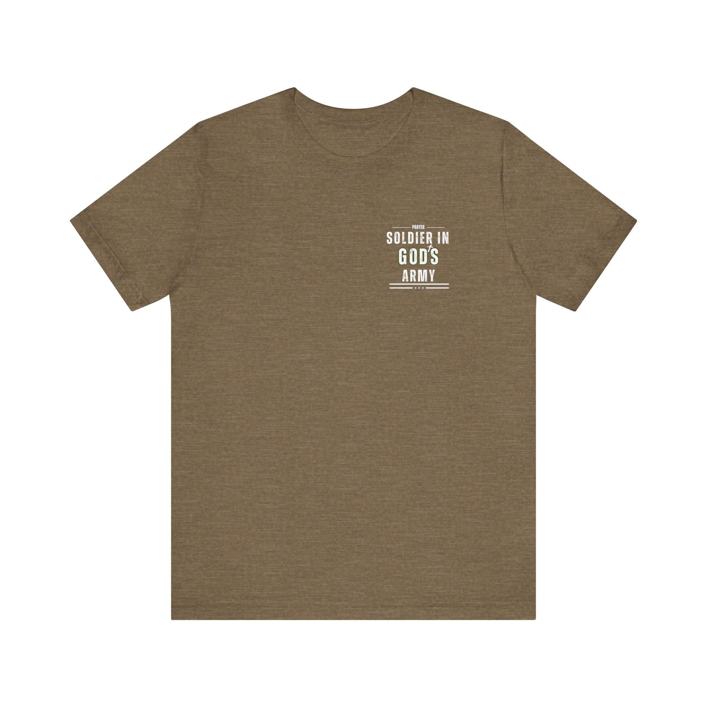 Prayer Soldier In God's Army - Unisex Jersey Short Sleeve Tee