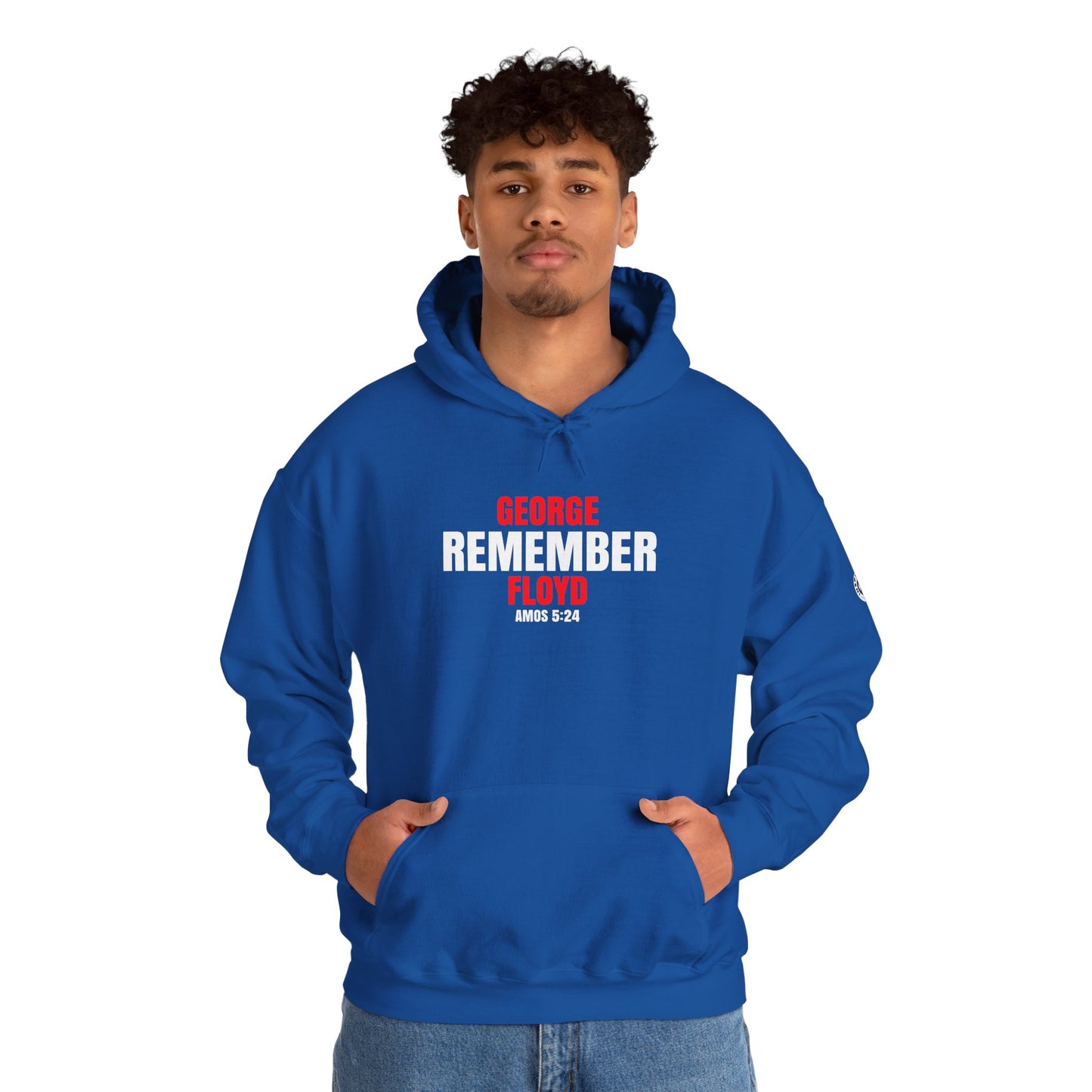 The Remember Series-George Floyd-Unisex Heavy Blend™ Hooded Sweatshirt