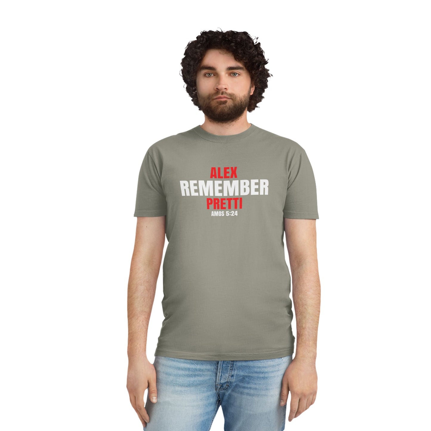 Remember Alex Pretti Memorial T‑Shirt - 100 % cotton